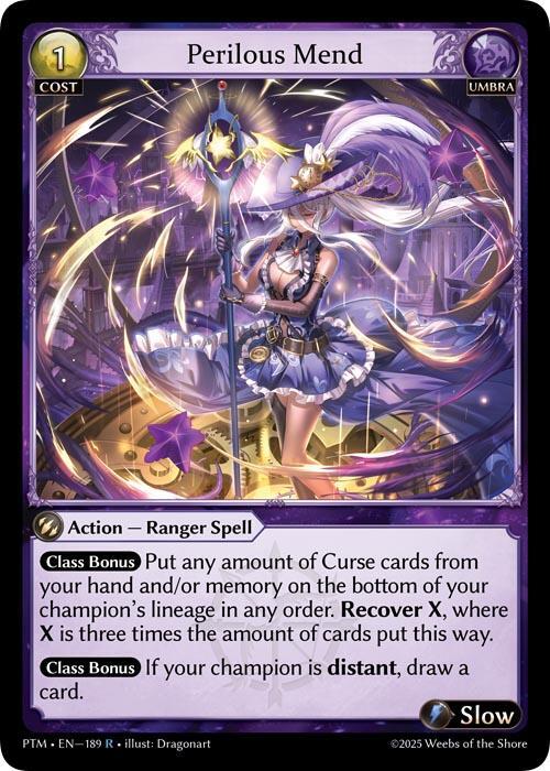 Perilous Mend, Phantom Monarchs 189