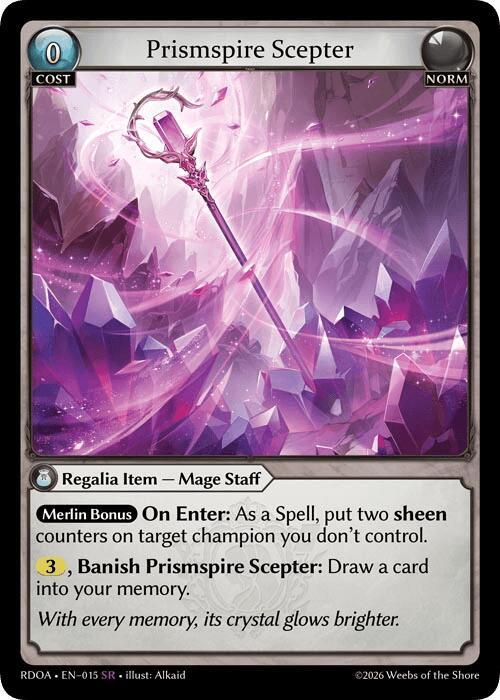 Prismspire Scepter, Radiant Origins 015