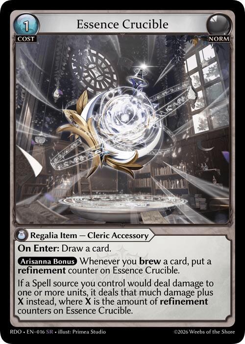 Essence Crucible, Radiant Origins 016