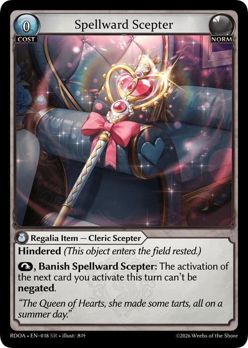Spellward Scepter, Radiant Origins 018
