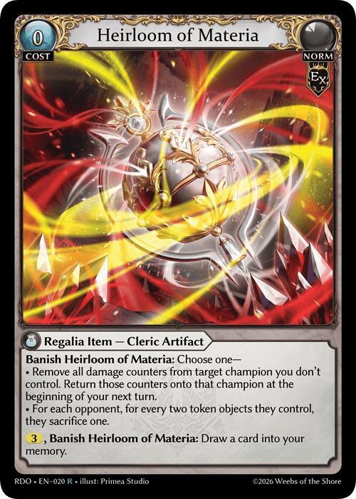 Heirloom of Materia, Radiant Origins 020