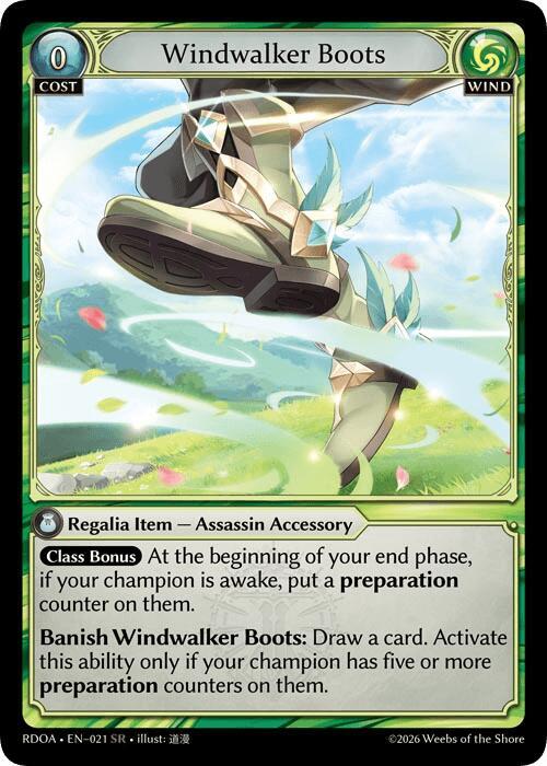 Windwalker Boots, Radiant Origins 021