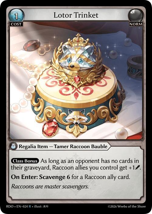 Lotor Trinket, Radiant Origins 024