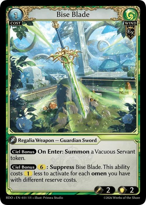 Bise Blade, Radiant Origins 031