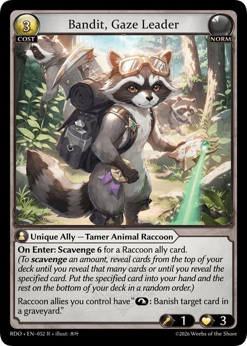 Bandit, Gaze Leader, Radiant Origins 052