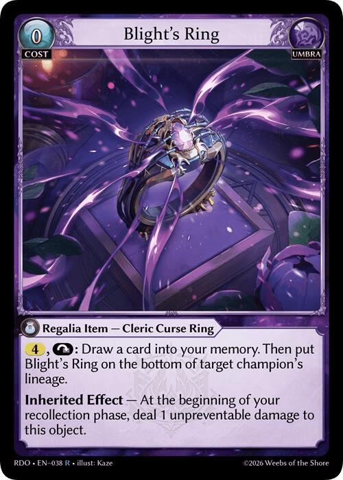 Blightroot, Radiant Origins 061