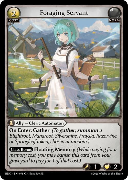 Foraging Servant, Radiant Origins 078