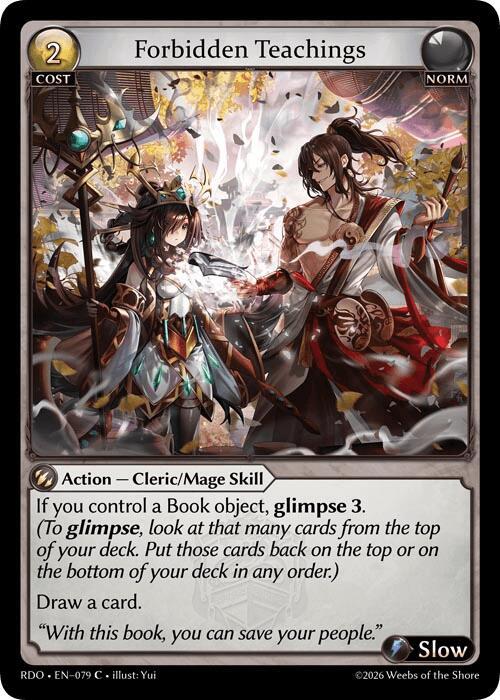 Forbidden Teachings, Radiant Origins 079