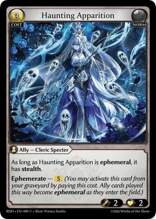 Haunting Apparition (Curio Foil), Radiant Origins 089