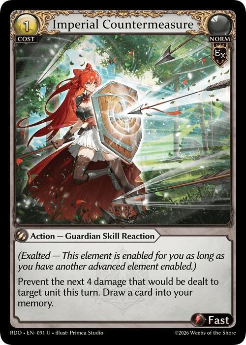 Imperial Countermeasure (Curio Foil), Radiant Origins 091