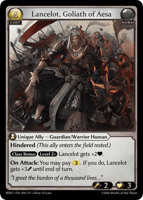 Lancelot, Goliath of Aesa, Radiant Origins 092