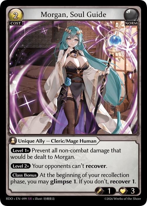 Morgan, Soul Guide, Radiant Origins 099