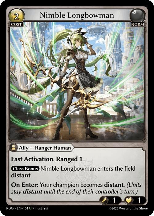 Nimble Longbowman, Radiant Origins 104