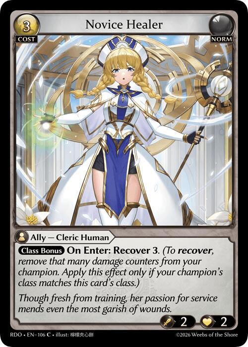 Novice Healer, Radiant Origins 106