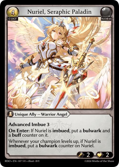 Nuriel, Seraphic Paladin, Radiant Origins 107