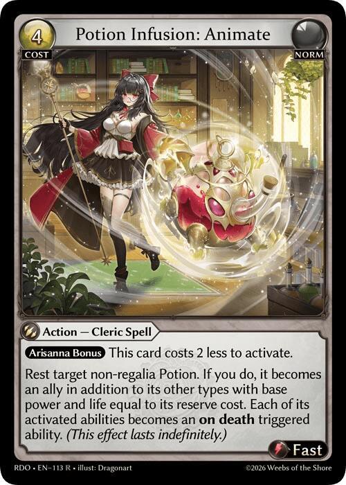 Potion Infusion: Animate, Radiant Origins 113