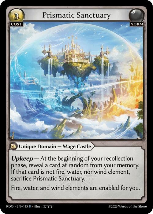 Prismatic Sanctuary, Radiant Origins 115