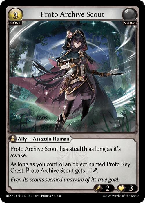 Proto Archive Scout, Radiant Origins 117