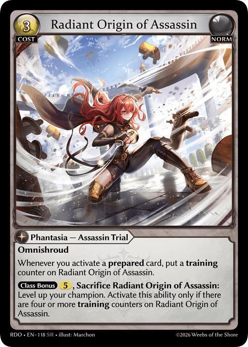 Radiant Origin of Assassin, Radiant Origins 118