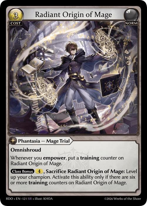 Radiant Origin of Mage, Radiant Origins 121