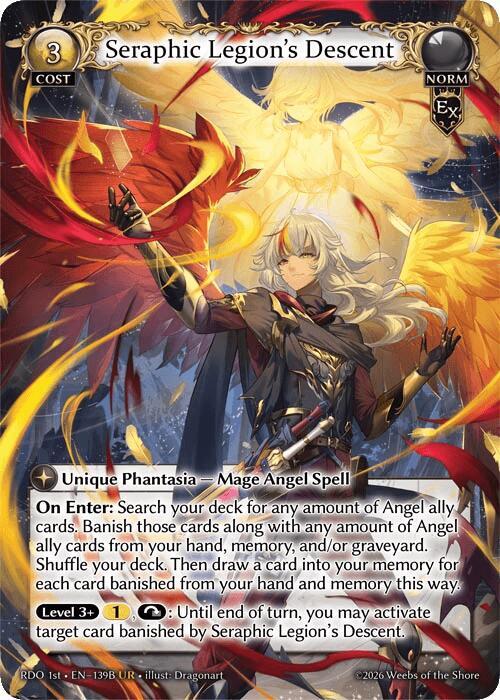Seraphic Legion's Descent (139B), Radiant Origins 139B