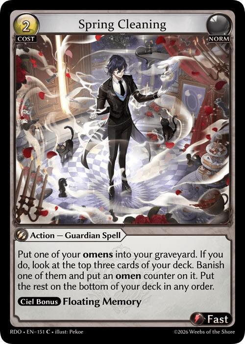 Spring Cleaning (Curio Foil), Radiant Origins 151