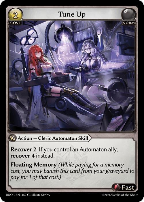 Tune Up (Curio Foil), Radiant Origins 159