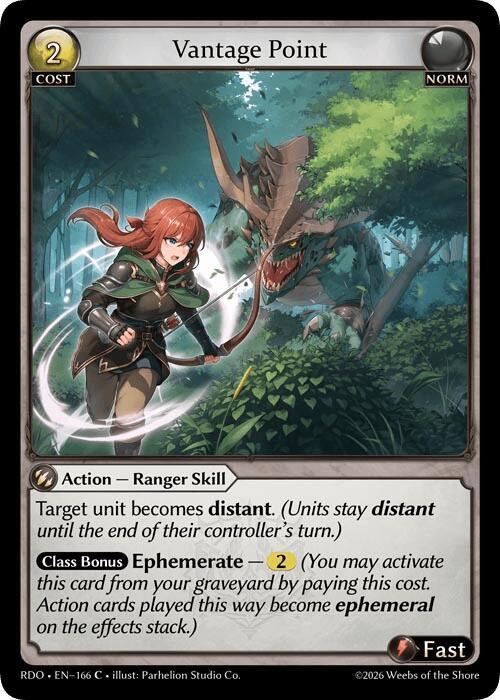 Vantage Point, Radiant Origins 166