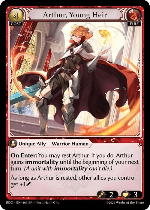 Arthur, Young Heir, Radiant Origins 169