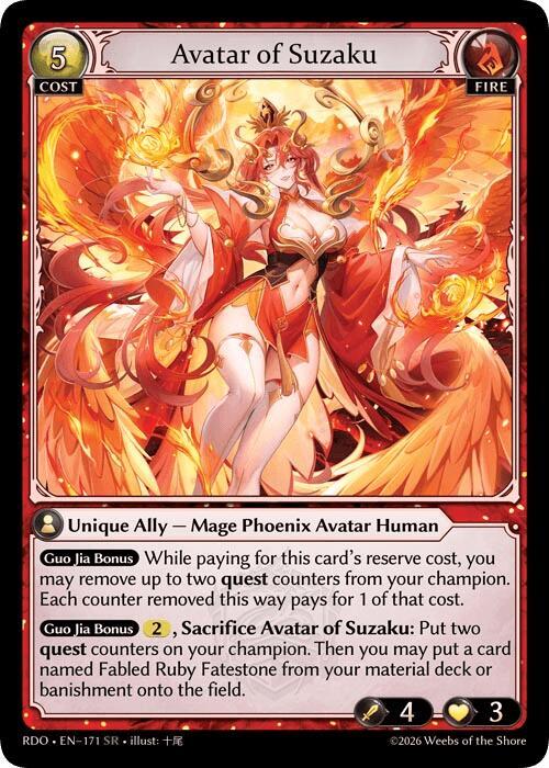 Avatar of Suzaku, Radiant Origins 171