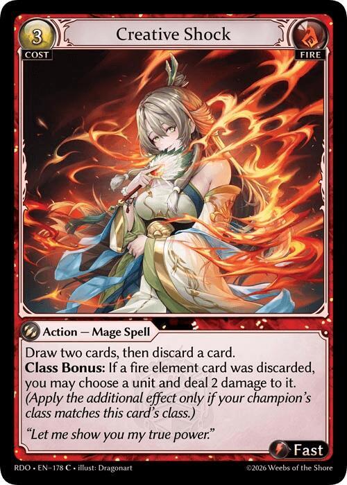 Creative Shock, Radiant Origins 178