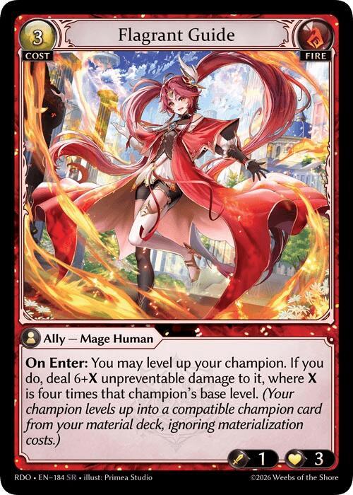 Flagrant Guide, Radiant Origins 184