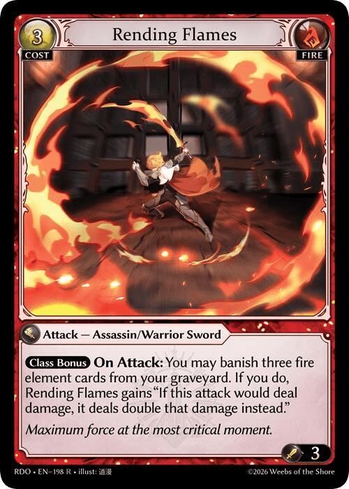 Rending Flames, Radiant Origins 198