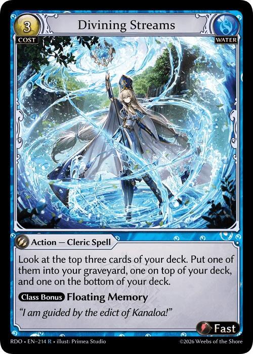 Divining Streams, Radiant Origins 214