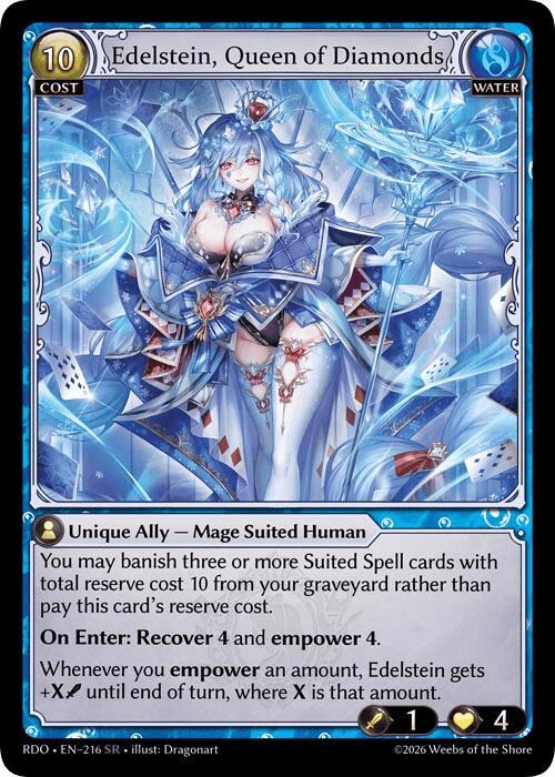 Edelstein, Queen of Diamonds, Radiant Origins 216