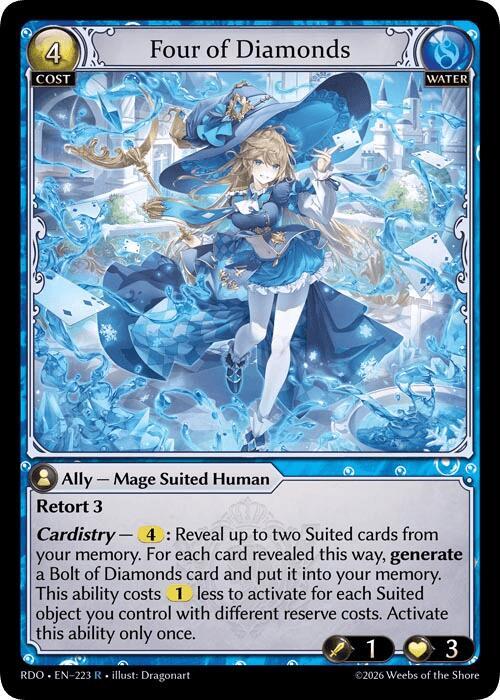 Four of Diamonds, Radiant Origins 223