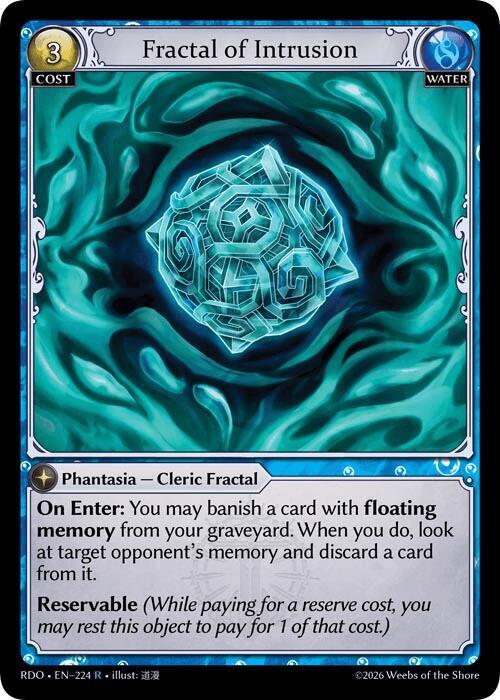 Fractal of Intrusion, Radiant Origins 224