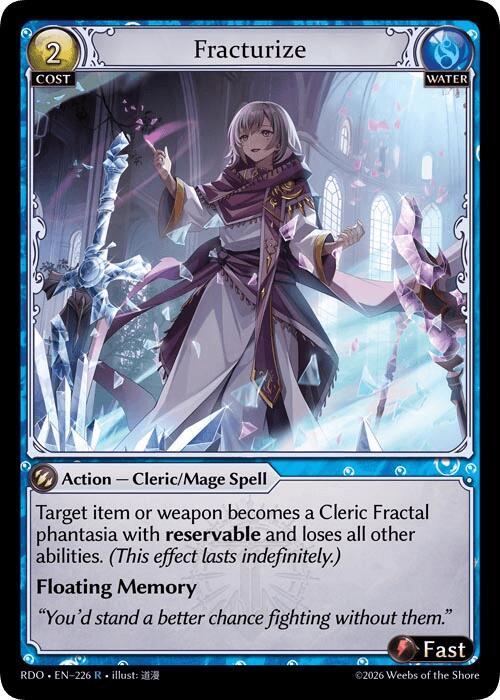 Fracturize, Radiant Origins 226