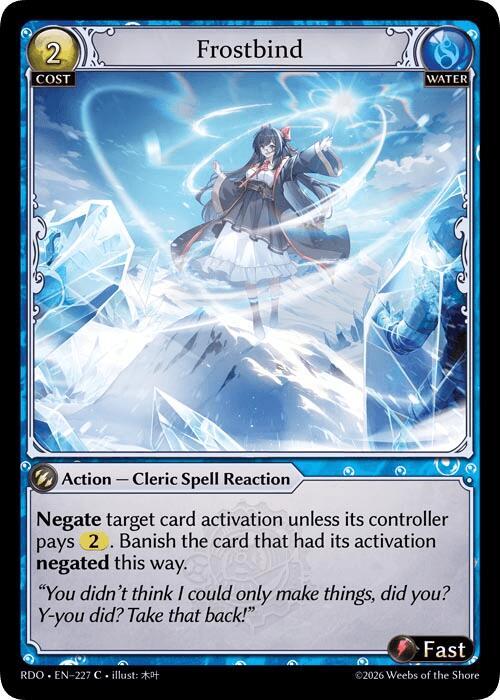 Frostbind (Curio Foil), Radiant Origins 227