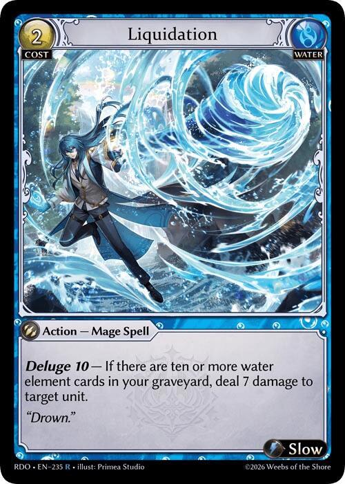 Liquidation, Radiant Origins 235