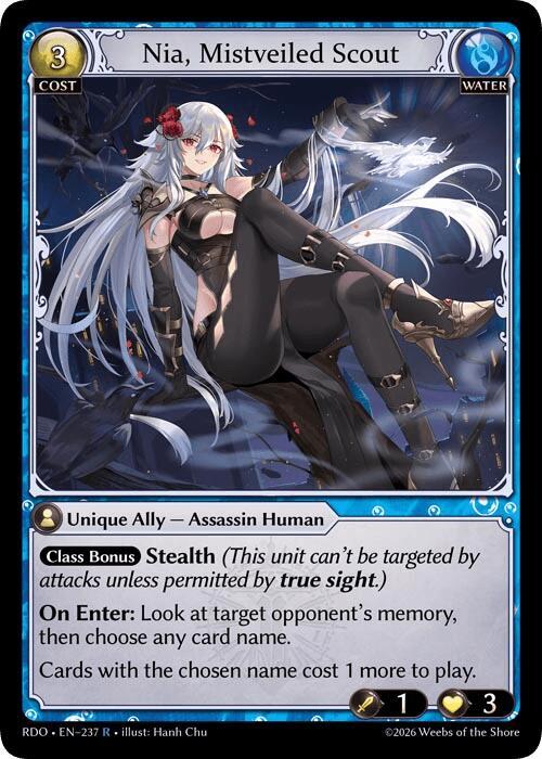 Nia, Mistveiled Scout, Radiant Origins 237