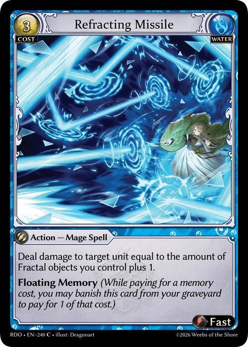 Refracting Missile, Radiant Origins 240