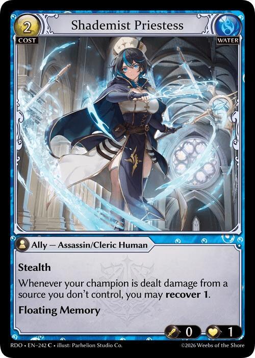 Shademist Priestess, Radiant Origins 242