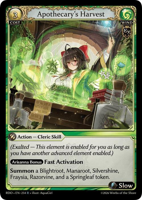 Apothecary's Harvest, Radiant Origins 254