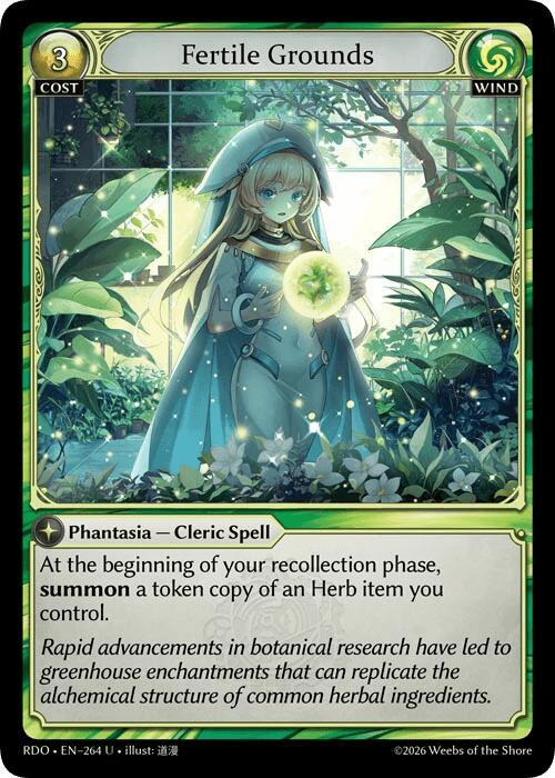 Fertile Grounds, Radiant Origins 264