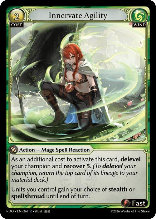 Innervate Agility, Radiant Origins 267