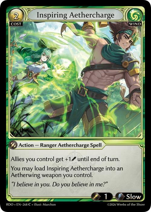 Inspiring Aethercharge, Radiant Origins 268
