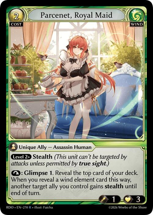 Parcenet, Royal Maid, Radiant Origins 270