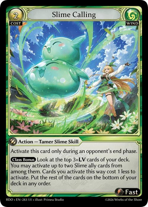 Slime Calling, Radiant Origins 283