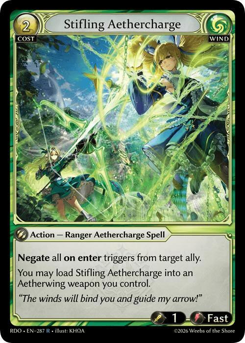 Stifling Aethercharge, Radiant Origins 287